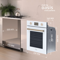Духовой шкаф OASIS D-45SD6
