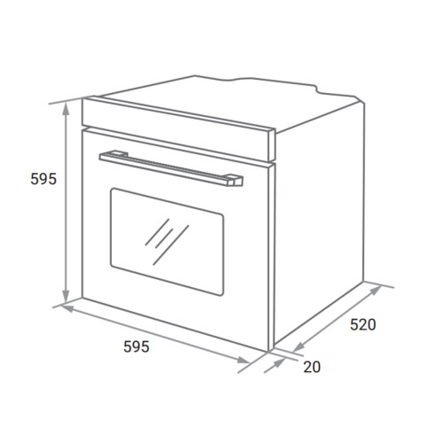 Духовой шкаф Weissgauff EOM 699 PDW Digital Smart Soft Close
