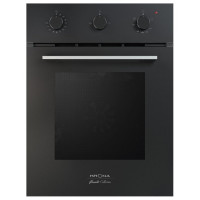 Духовой шкаф KRONA STRETTO 45 BL черный газовый 