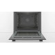 Духовой шкаф Bosch HBA530BS0S серебристый/черный