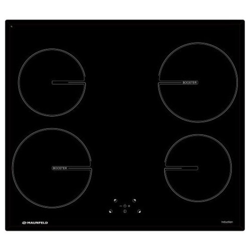 Варочная поверхность Maunfeld MVI59 4HZ 2BT-BK черное стекло
