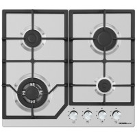 Варочная поверхность HOMSair HGS643TGCS нерж.сталь (чугун)
