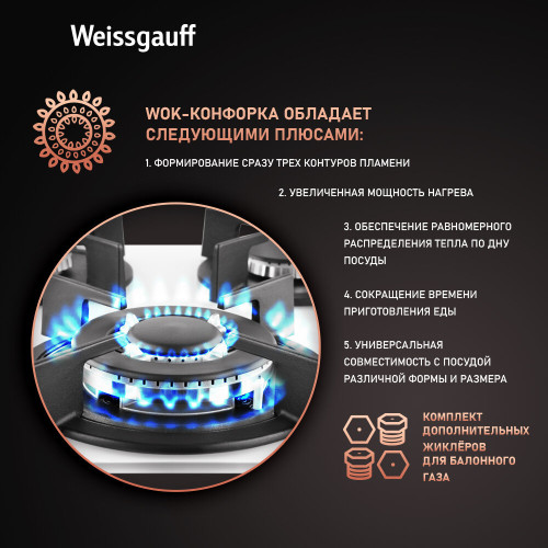 Варочная поверхность Weissgauff HG 451 Wgh