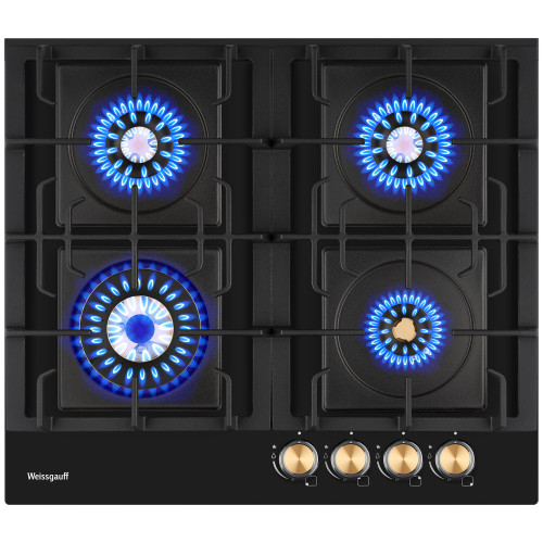 Варочная поверхность Weissgauff HGG 641 BV Volcano Burner Nano Matt Glass