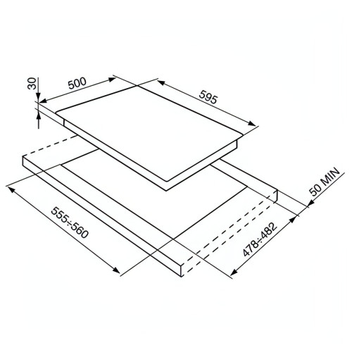 Варочная поверхность SMEG SR964NGH  