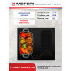 Варочная поверхность Meferi MIH604BK Matt Ultra
