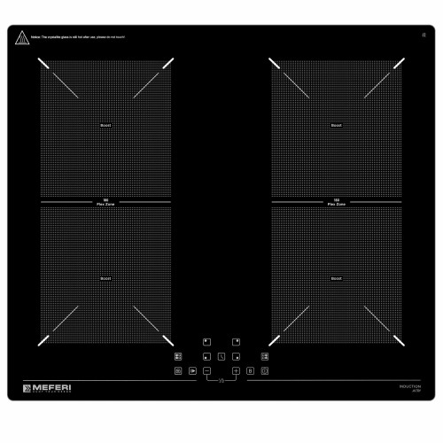 Варочная поверхность Meferi MIH604BK Ultra