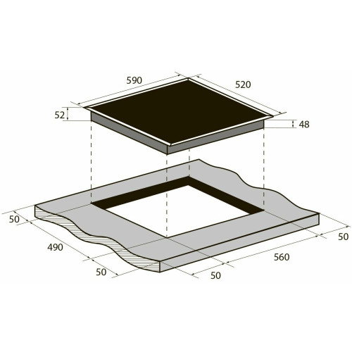 Варочная поверхность ZUGEL ZEH603B