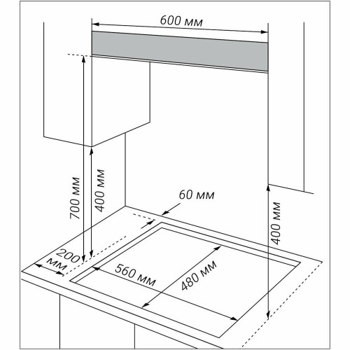 Варочная поверхность HIBERG VM 7255 Y