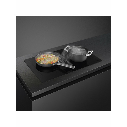 Варочная поверхность Smeg HOBD382MB2 со встроенной вытяжкой