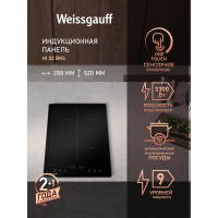 Варочная поверхность Weissgauff HI 32 BKS черный