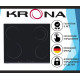 Варочная поверхность KRONA LUNA 60 BL/S K
