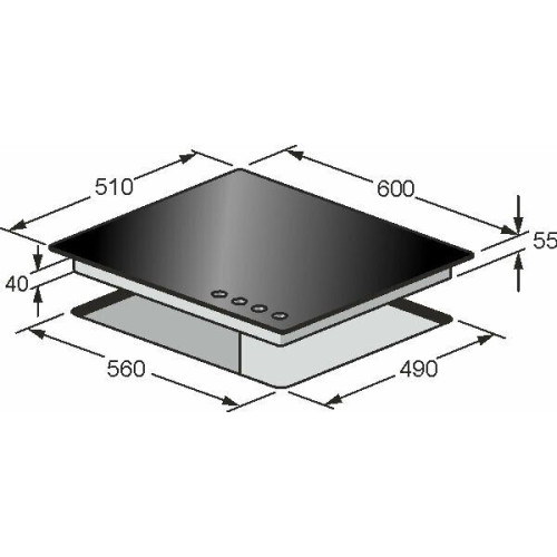 Варочная поверхность Kaiser KG 6364 Turbo Romb