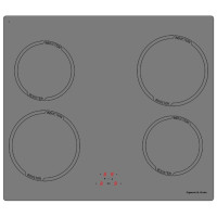Варочная поверхность Zigmund & Shtain CIS 028.60 SX