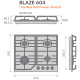 Варочная поверхность Konigin Blaze 604 WHW