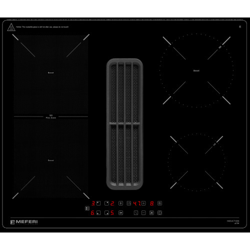 Варочная поверхность MEFERI XSMART60BK Ultra