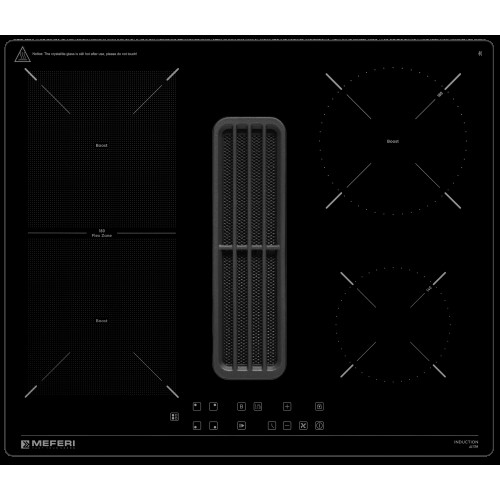 Варочная поверхность MEFERI XSMART60BK Ultra