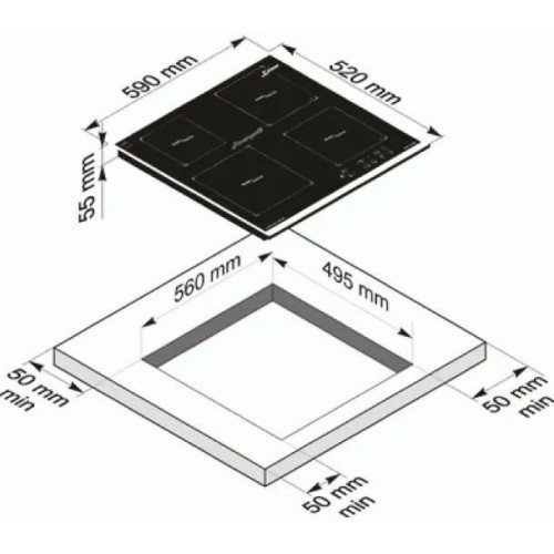 Варочная поверхность Kaiser KCT 67 FIW La Perle