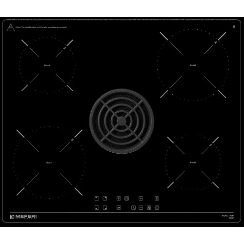Варочная поверхность MEFERI XSMART60BK Power