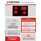 Варочная поверхность Meferi MEH754BK Ultra