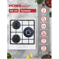 Варочная поверхность HOMSair HGE433TGCWH