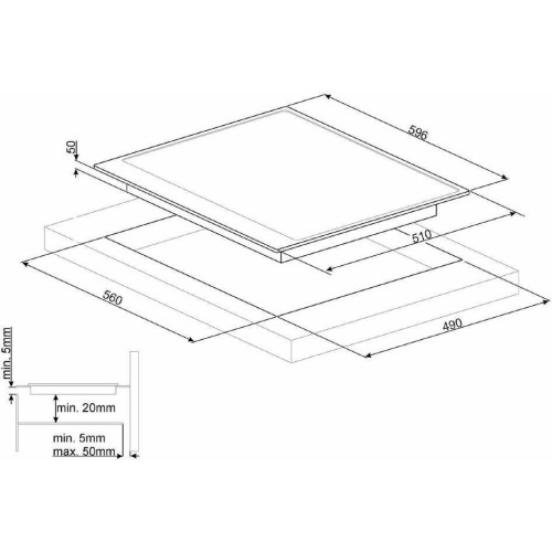 Варочная поверхность SMEG SI964NM Victoria 