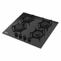 Варочная поверхность газовая Domfy DM6430GH BG черный