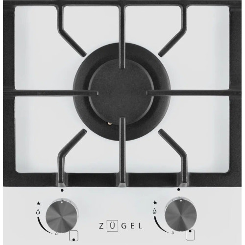 Варочная поверхность газ ZUGEL ZGH292W белая