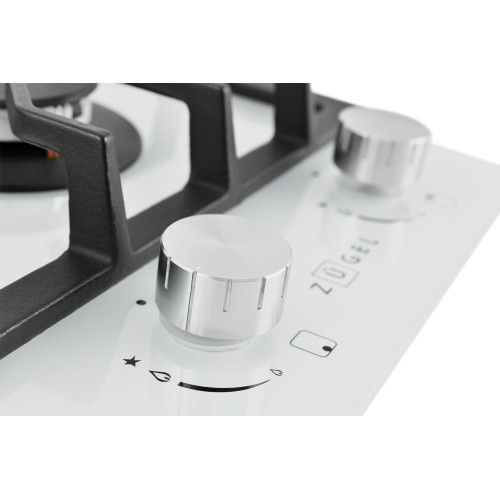 Варочная поверхность газ ZUGEL ZGH292W белая