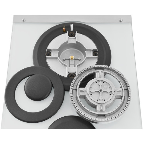 Варочная поверхность газ ZUGEL ZGH292W белая