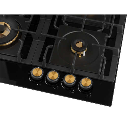 Варочная поверхность Weissgauff HGG 641 BV Volcano Burner Nano Glass