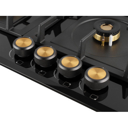 Варочная поверхность Weissgauff HGG 641 BV Volcano Burner Nano Glass