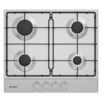 Газовая варочная поверхность Indesit THPM 641 W/IX/I нержавеющая сталь