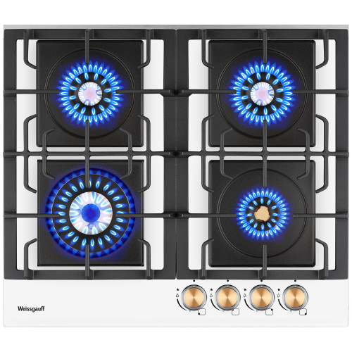 Варочная поверхность Weissgauff HGG 641 WV Volcano Burner Nano Glass