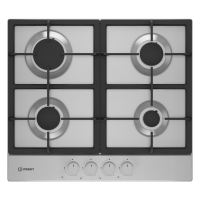 Газовая варочная поверхность Indesit THPM 642 IX/I нержавеющая сталь