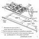 Газовая варочная поверхность Bosch PPS9A6B90 черный