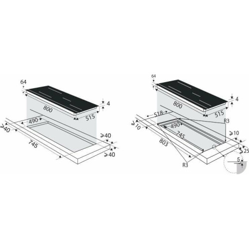 Варочная поверхность Brandt BPI184HUB