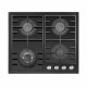 Варочная поверхность газовая Hyundai HHG 6438 BG черный