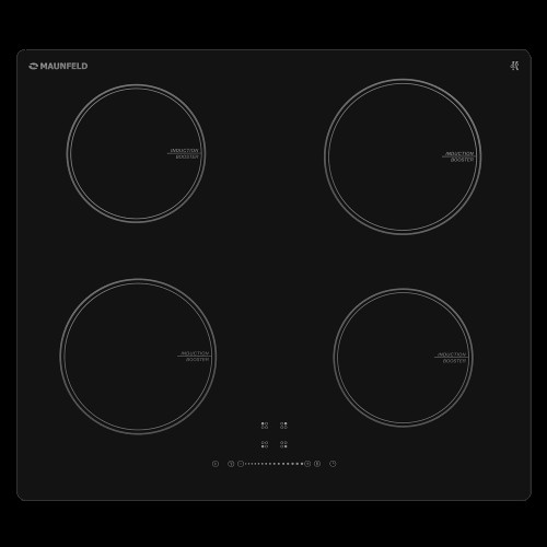 Индукционная варочная панель MAUNFELD CVI594STBK