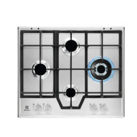 Варочная поверхность Electrolux KGS64562SX серебристый