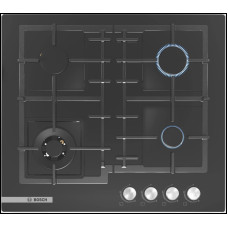 Газовая варочная поверхность Bosch PNH6B6O92R черный