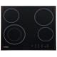 Варочная поверхность Hyundai HHE 6485 IX черный