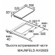 Индукционная варочная панель MAUNFELD AVI292SSTBK