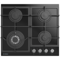 Варочная поверхность Hyundai HHG 6436 BG черный