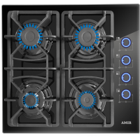 Варочная поверхность AMIR PG6040 BL Led Glass
