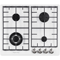 Варочная поверхность KUPPERSBERG FV6TGRZ W Silver белый/сереб.ручки