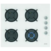 Варочная поверхность SIMFER H60K40C000 белый (стекло)