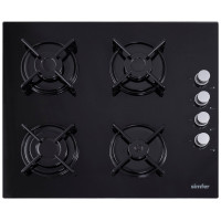 Варочная поверхность SIMFER H60K40S000 черный (стекло)