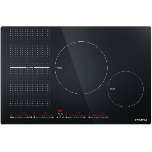 Индукционная варочная панель Maunfeld CVI804SFDGR Inverter графитовый