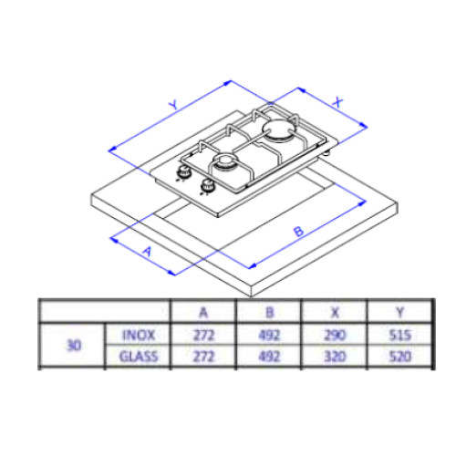 Варочная поверхность Weissgauff HGG 320 WGV